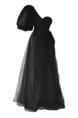 black-tulle-single-sleeve-maxi-dress-965221-001-35517